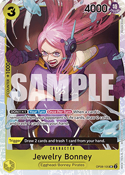 Jewelry Bonney (OP08-105) (V.1) (Two Legends)