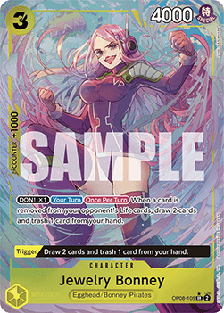 Jewelry Bonney (OP08-105) (V.2) (Two Legends)