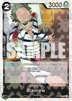 Brannew (OP03-089) (V.2) (The Best)