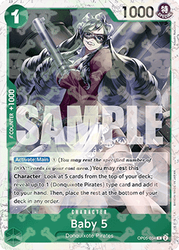 Baby 5 (OP05-034) (V.2) (The Best)