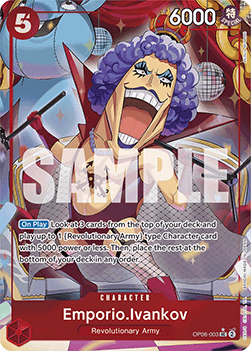 Emporio.Ivankov (OP06-003) (V.3) (The Best)