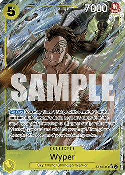 Wyper (OP06-114) (V.3) (The Best)