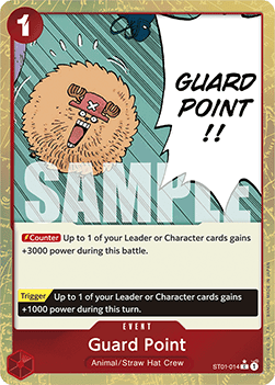 Guard Point (ST01-014) (V.3) (The Best)