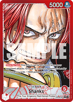 Shanks (OP09-001) (V.2) (Emperors in the New World)