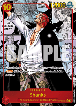 Shanks (OP09-004) (V.4) (Emperors in the New World)