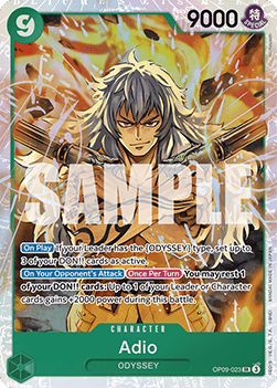Adio (OP09-023) (V.1) (Emperors in the New World)