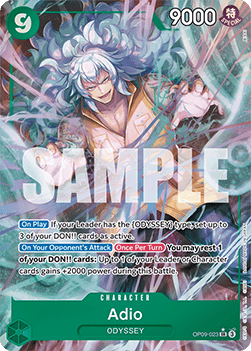 Adio (OP09-023) (V.2) (Emperors in the New World)