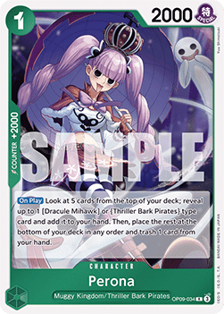Perona (OP09-034) (V.1) (Emperors in the New World)