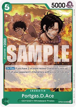 Portgas.D.Ace (OP09-035) (Emperors in the New World)