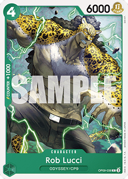 Rob Lucci (OP09-038) (Emperors in the New World)