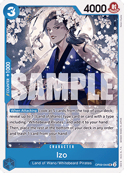 Izo (OP09-044) (Emperors in the New World)