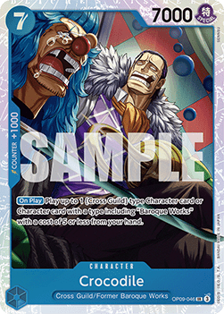 Crocodile (OP09-046) (V.1) (Emperors in the New World)