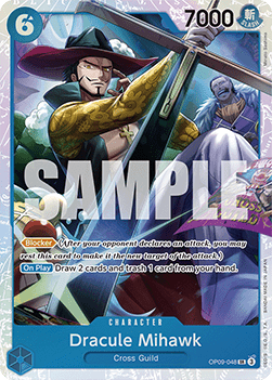Dracule Mihawk (OP09-048) (V.1) (Emperors in the New World)