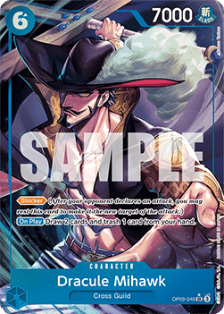 Dracule Mihawk (OP09-048) (V.2) (Emperors in the New World)