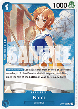 Nami (OP09-050) (V.1) (Emperors in the New World)