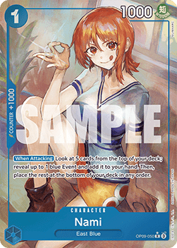 Nami (OP09-050) (V.2) (Emperors in the New World)