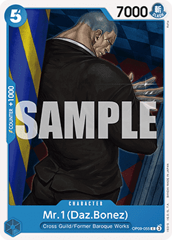Mr.1(Daz.Bonez) (OP09-055) (Emperors in the New World)