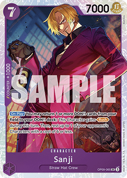 Sanji (OP09-065) (V.1) (Emperors in the New World)
