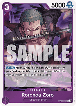 Roronoa Zoro (OP09-076) (Emperors in the New World)
