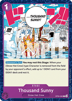 Thousand Sunny (OP09-080) (Emperors in the New World)