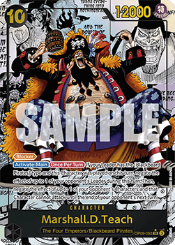 Marshall.D.Teach (OP09-093) (V.4) (Emperors in the New World)