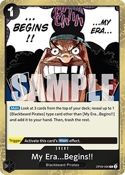 My Era...Begins!! (OP09-096) (Emperors in the New World)