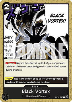 Black Vortex (OP09-097) (Emperors in the New World)