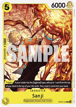 Sanji (OP09-105) (Emperors in the New World)