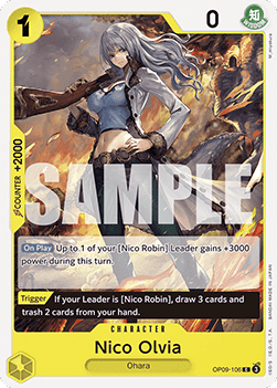 Nico Olvia (OP09-106) (Emperors in the New World)