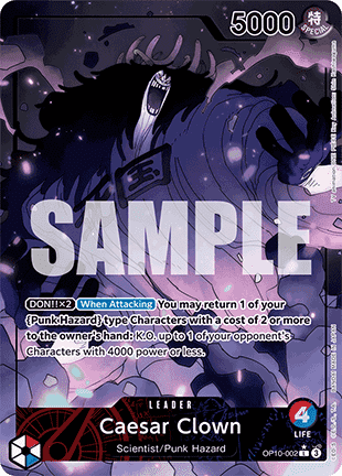 Caesar Clown (OP10-002) (V.2) (Royal Blood)