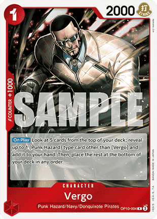 Vergo (OP10-004) (Royal Blood)