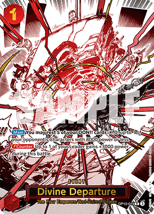 Divine Departure (OP10-019) (V.2) (Royal Blood)