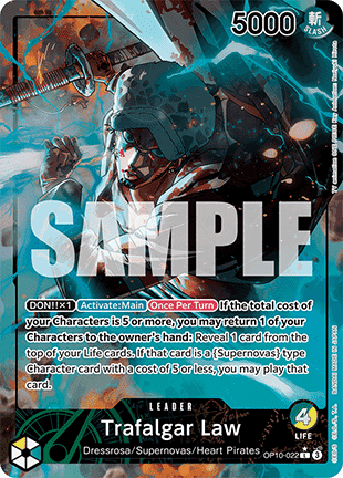 Trafalgar Law (OP10-022) (V.2) (Royal Blood)