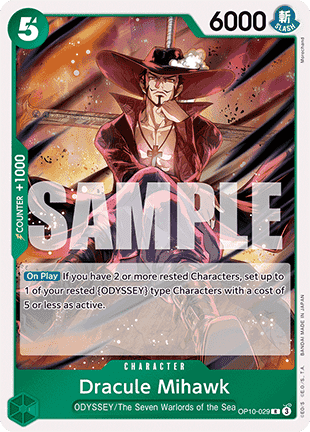 Dracule Mihawk (OP10-029) (Royal Blood)