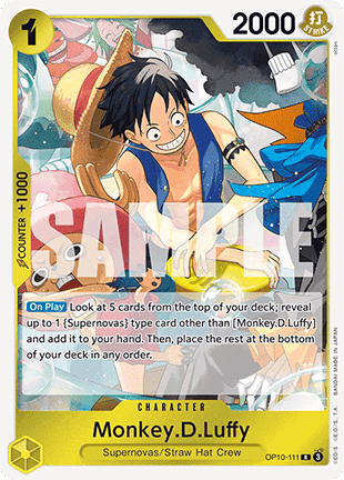 Monkey.D.Luffy (OP10-111) (V.1) (Royal Blood)