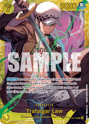 Trafalgar Law (OP10-119) (V.1) (Royal Blood)