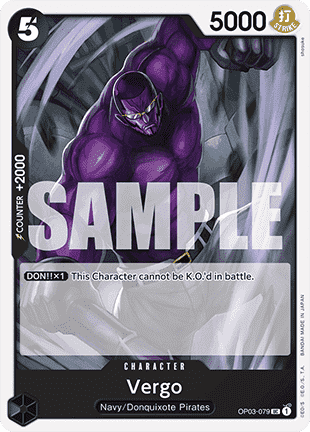 Vergo (OP03-079) (V.1) (The Best)