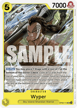 Wyper (OP06-114) (V.1) (The Best)