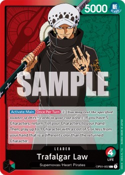 Trafalgar Law (OP01-002) (V.1) (Romance Dawn)