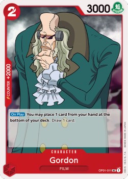 Gordon (OP01-011) (Romance Dawn)