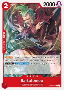 Bartolomeo (OP01-019) (Romance Dawn)