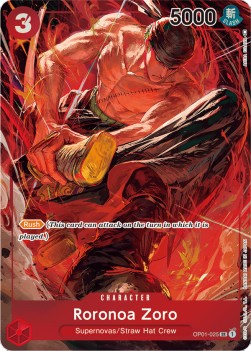 Roronoa Zoro (OP01-025) (V.2) (Romance Dawn)