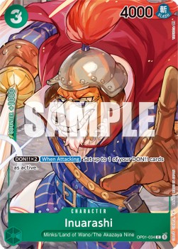 Inuarashi (OP01-034) (V.2) (Romance Dawn)
