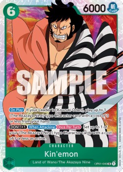 Kin'emon (OP01-040) (V.1) (Romance Dawn)
