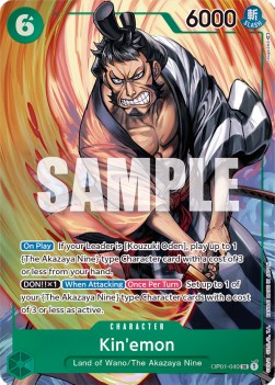 Kin'emon (OP01-040) (V.2) (Romance Dawn)