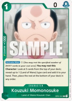 Kouzuki Momonosuke (OP01-041) (Romance Dawn)