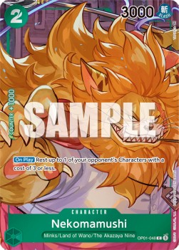 Nekomamushi (OP01-048) (V.2) (Romance Dawn (Pre-Errata))