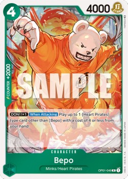 Bepo (OP01-049) (Romance Dawn)