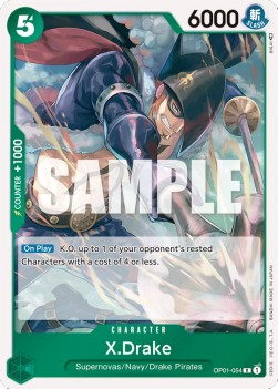X.Drake (OP01-054) (Romance Dawn)