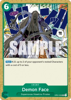 Demon Face (OP01-056) (Romance Dawn)